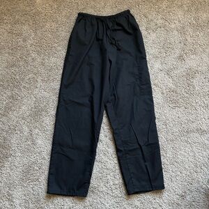 Black Scrub Pants Size S